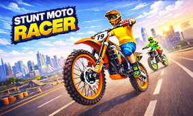 Stunt Moto Racer App Icon, Apple TV App Store 免费榜 Rank #3
