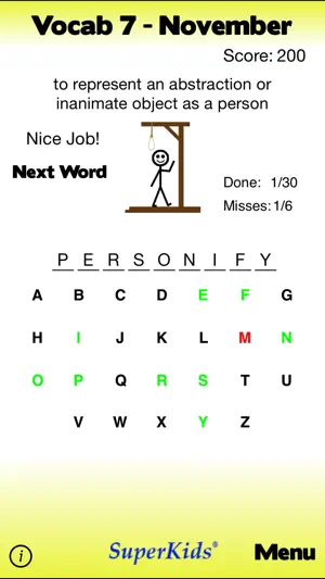 7th Grade Vocabulary screenshot 2