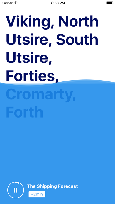Screenshot #2 pour Shipping Forecast Mindfulness