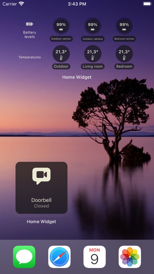 #5. Home Widget - for HomeKit (iOS) De: Clement Marty