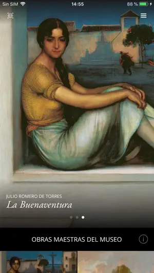 Second Canvas Thyssen Malaga screenshot 1