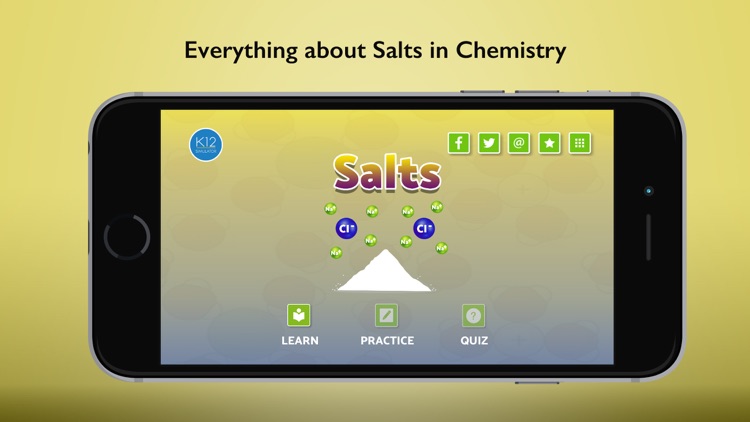 Salts in Chemistry