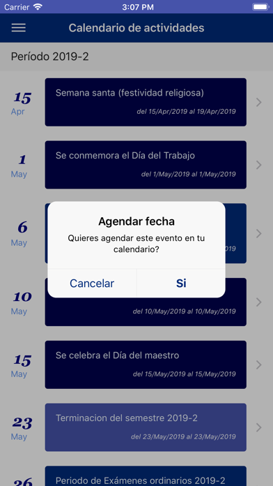 App screenshot