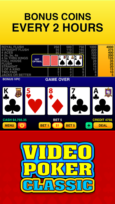 Video Poker Classic ® Screenshot