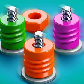 屏幕截图 (5) Nuts And Bolt Sort Puzzle Game