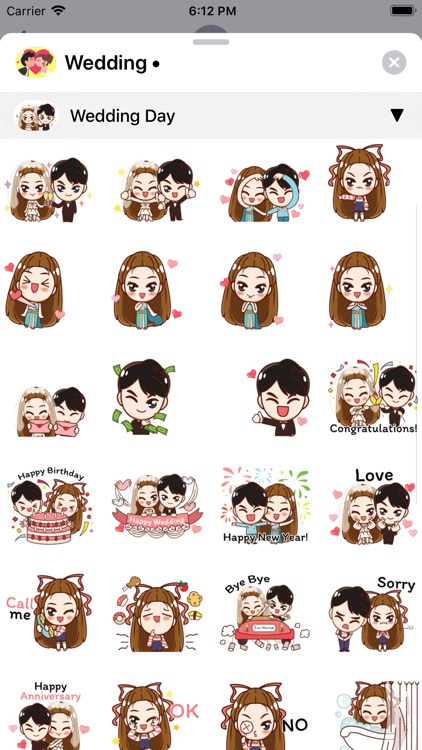 Wedding Sticker Emojis screenshot-6