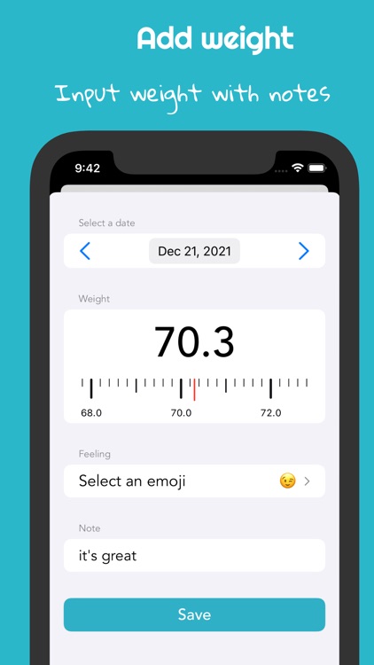 Weight Tracker & Diary screenshot-5