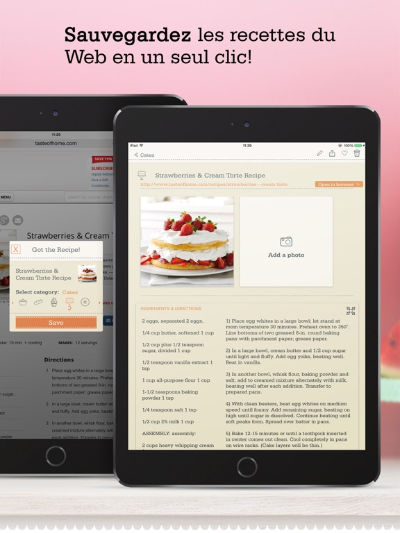 Screenshot #5 pour Recipe Manager - OrganizEat