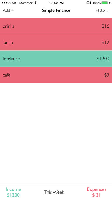 MySimpleFinance Screenshot 2 of 4
