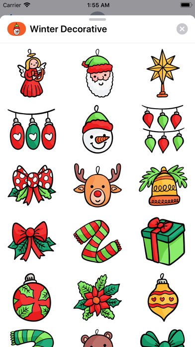 Screenshot #2 pour Winter Decorative Snowy
