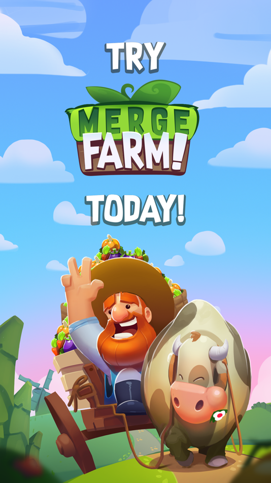 #4. Merge Farm! (iOS) 由: Gram Games