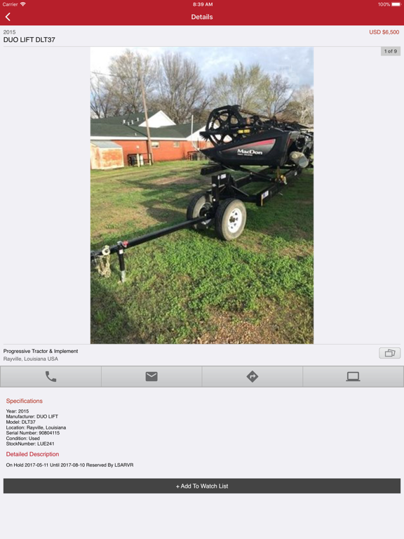 PTI Sales iPad screenshot 5 - Lifestyle app