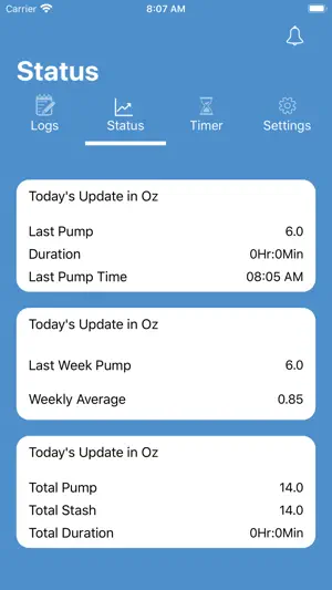 Pump Tracker: Breastfeeding screenshot 2