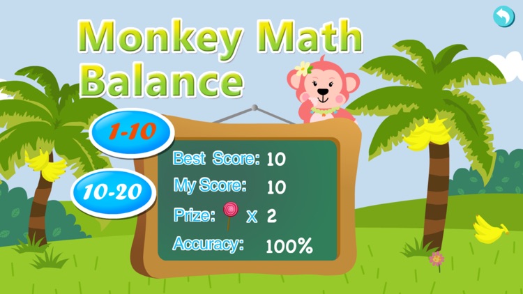 Monkey Math Balance for Kids screenshot-5
