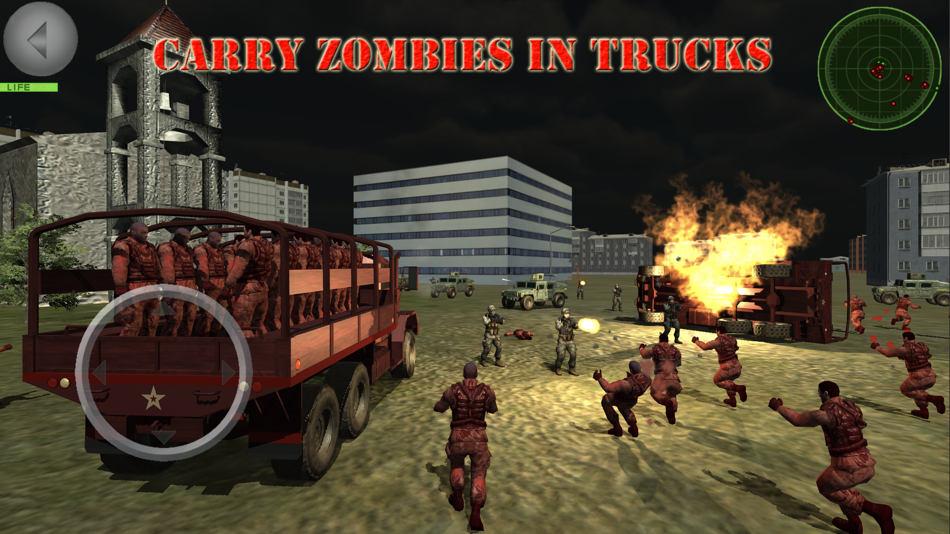 #4. Battle 3D - Zombie Edition (iOS) 由: Luis Evaristo Rodriguez Campos