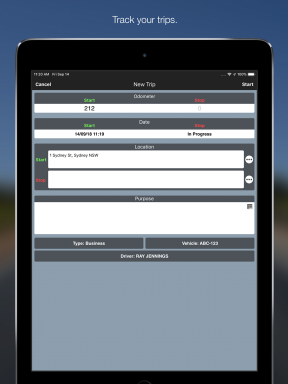 Screenshot #6 pour Travel Logs - Vehicle Logbook
