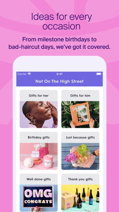 Notonthehighstreet: Shop Gifts Screenshot 3 - AppWisp.com
