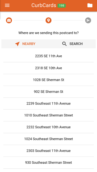 Screenshot 4 of CurbCards App