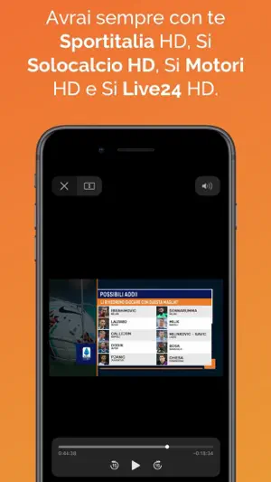 Sportitalia screenshot 2