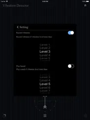 detector de vibraciones ipad capturas de pantalla 4