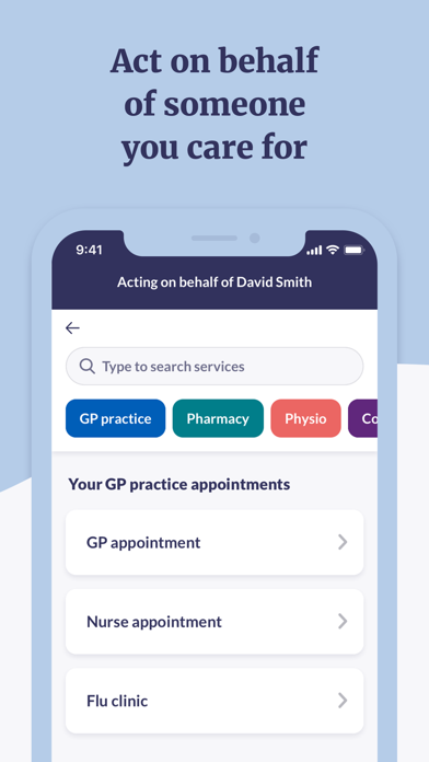 Patient Access Screenshot