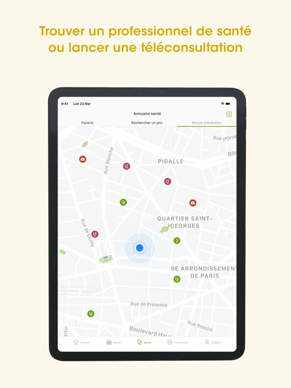 Mutuelle MGEN Espace personnel iPad screenshot 6