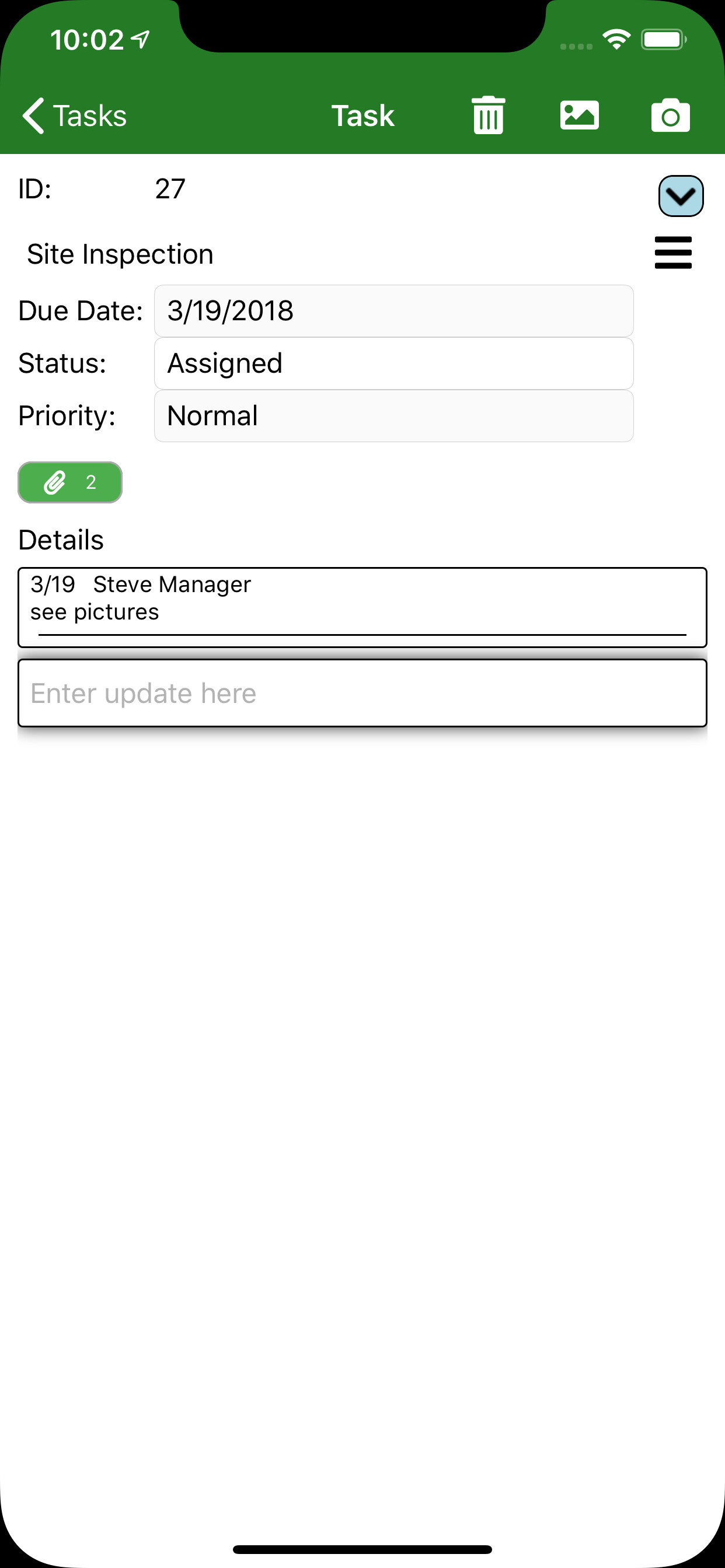 Janmar Systems Field Assistant screenshot 4