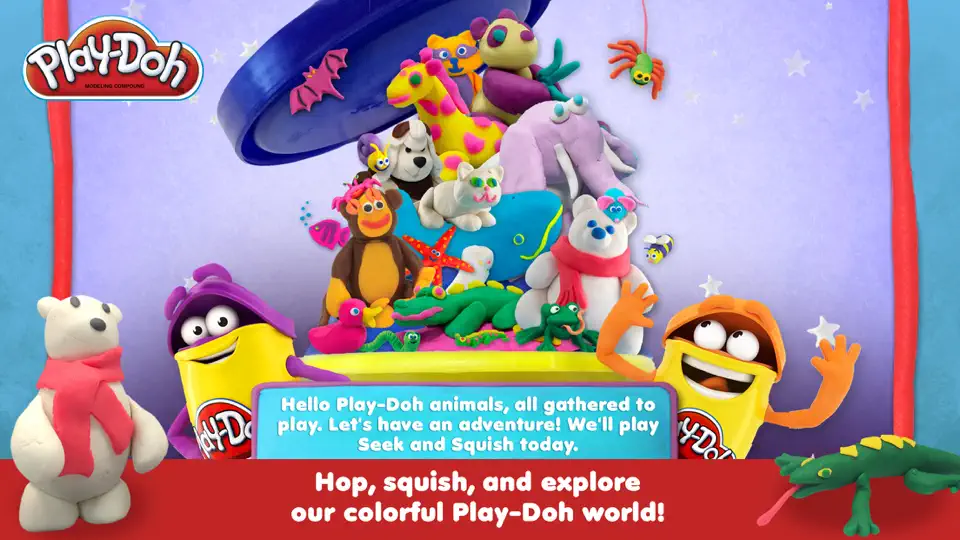 PLAY-DOH: Seek And Squish iPhone Screenshot 1
