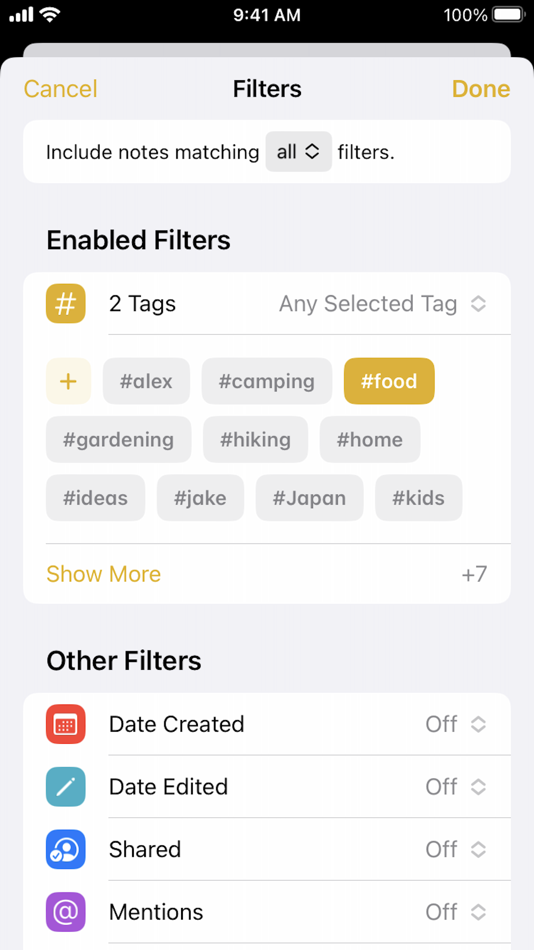 #6. Notes (iOS) 由: Apple