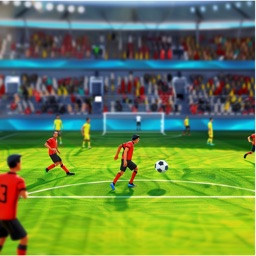 Shift The Soccer Ball On Ramp