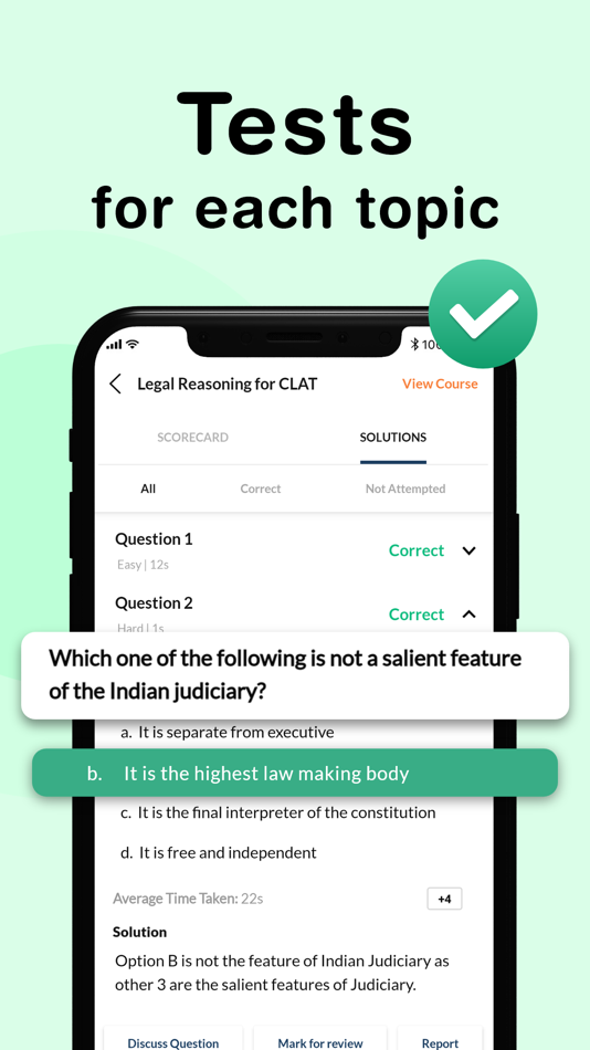 #5. CLAT Exam Preparation & Mocks (iOS) 由: EDUREV LEARNING PRIVATE LIMITED