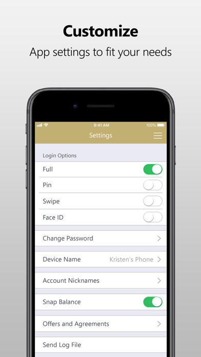 FSBOH Mobile Banking Screenshot