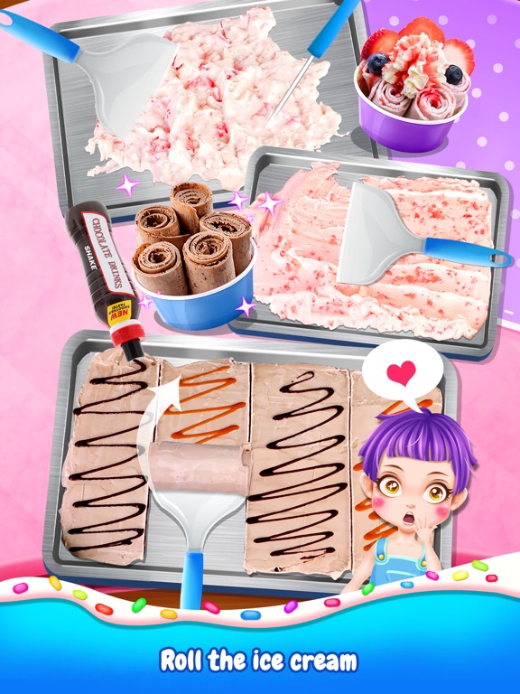 Screenshot #6 pour Frozen Ice Cream Roll Desserts