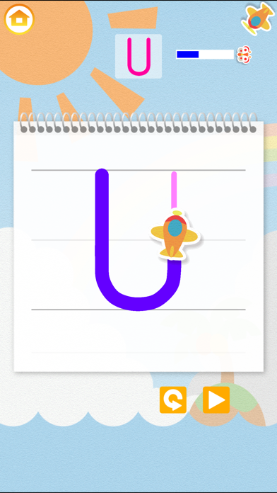 Trace ABC! Practice alphabet screenshot