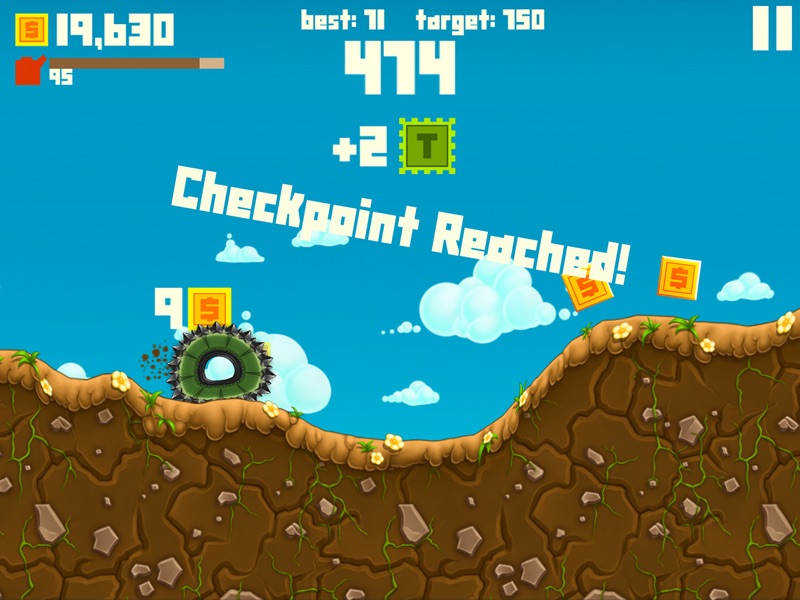 Bouncy Wheel Racing screenshot 9
