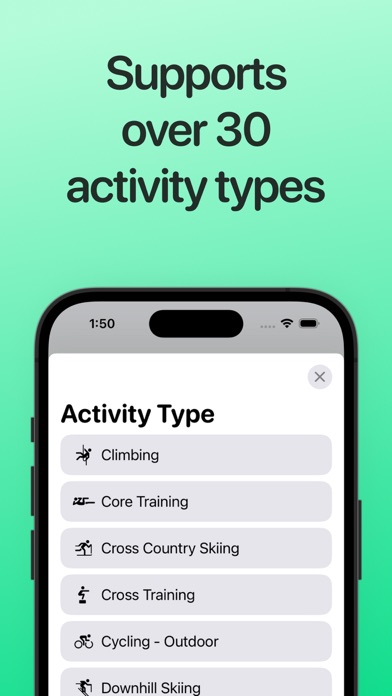 Watch Workout Builder, Tracker Screenshot