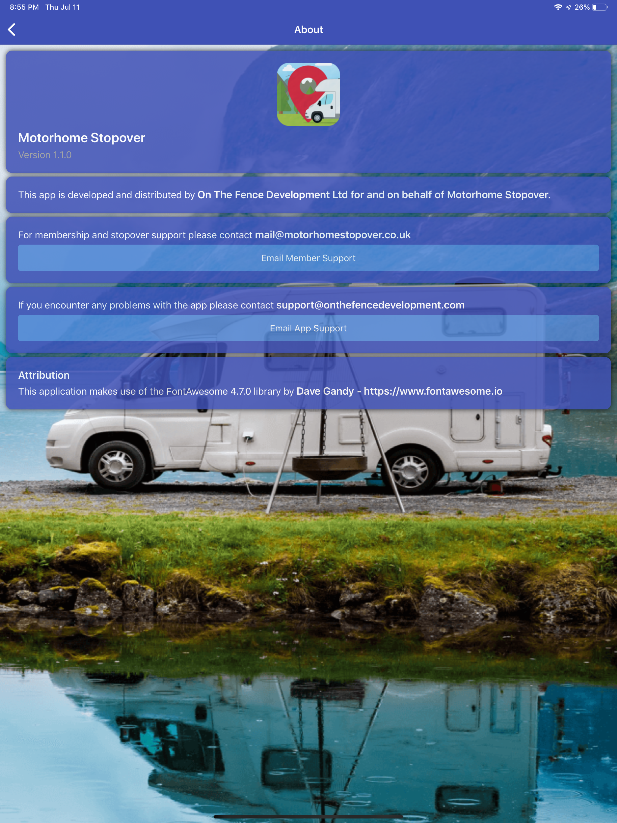 Motorhome Stopover