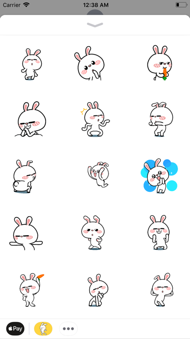 Funny Rabbit Dancing.s Sticker Screenshot