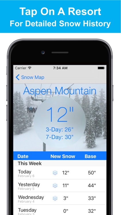 Colorado Snow Map & Webcams