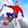 Fly Spider Rope Hero Man Games icon