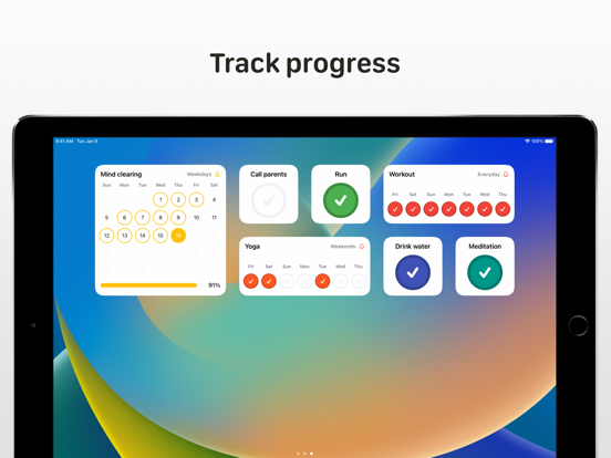 Screenshot #5 pour Habits: Daily Progress Tracker