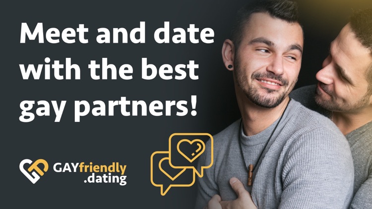 Gay guys dating. GayFriendly