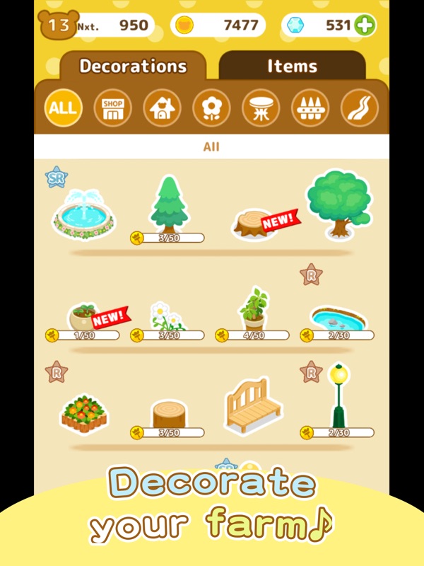 Rilakkuma Farm farming game screenshot 9