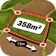 Land Distance Area Calculator app icon - Navigation app for iPhone