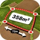 Land Distance Area Calculator app icon - Navigation app for iPhone