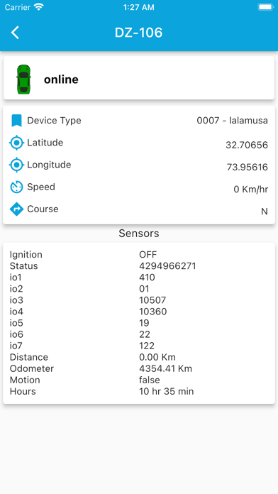 Pakistan PinTrack Screenshot
