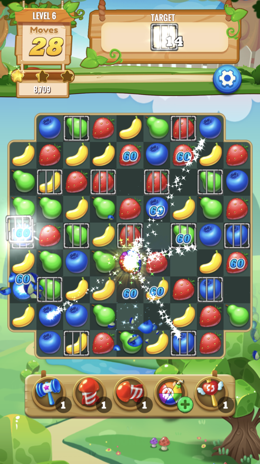 #1. Juice Pop Mania : Fruit Burst (iOS) 来自: Puzzle Mania Studio