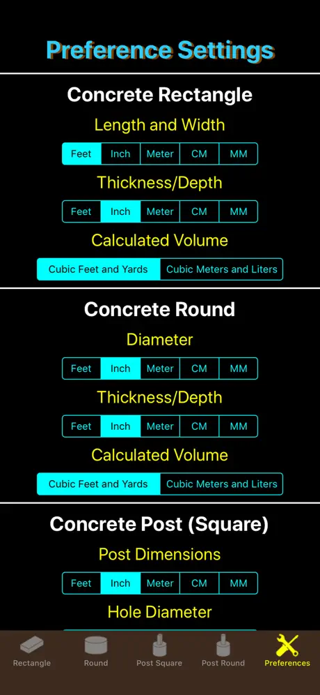 Concrete Calculator Elite