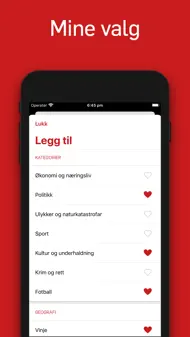 Vest-Telemark blad iphone bilder 1