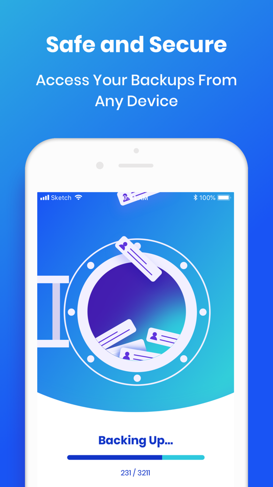 #3. Easy Backup. (iOS) 由: LSM Apps